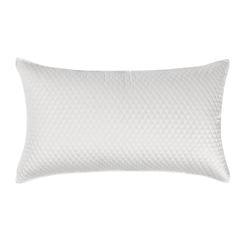 Winthrop Sateen Sham, White, King
