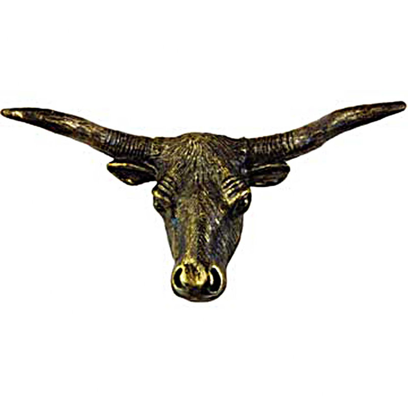 Poignée fantaisie surdimensionnée Western Southwestern, Bronze noir