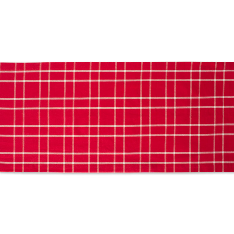 Serra 100% Cotton Table Runner, 72" L x 14" W