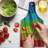 Ambesonne Rainbow Tempered Glass Cutting Board Pride Flag Inspired Design Multicolor