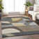 Machine Washable Indoor/Outdoor Cinead ACN1667 Brown Rug