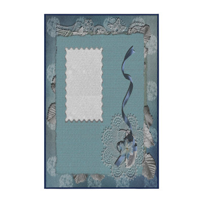 Tapis bleu / vert Sweetwater