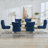 Charys Tufted Velvet Upholstered Cross Legs Parsons Dining Chair-794719984