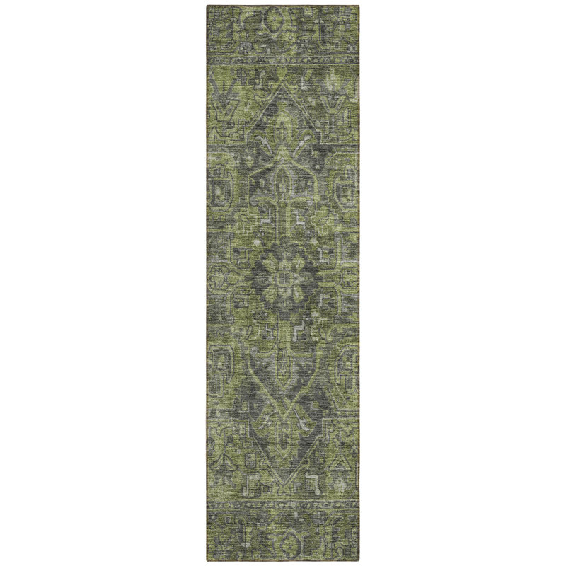 Tapis de couloir d'extérieur 8 po Moss