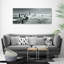 Fog Over Dubai - Wrapped Canvas Print