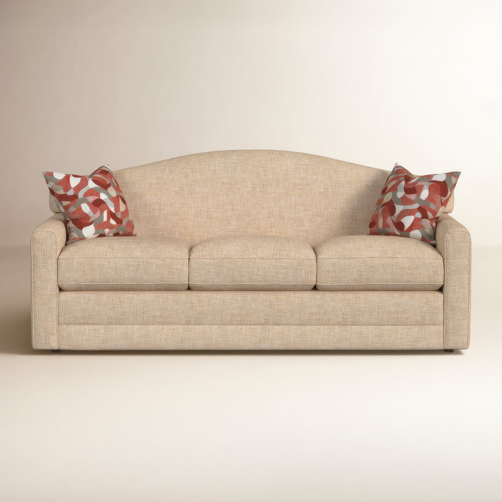 Tillie 3-Seat Sofa, Tan