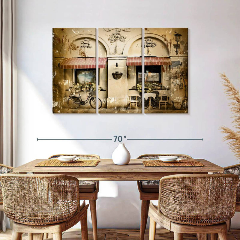 Sebbie Old Italian Cafe, 36" H x 57" W