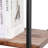 Industrial Pipe Floating Shelves, 36 Inch Farmhouse Vintage Style Shelf For Bathroom, Wall Mounted, Matte Black (2 Tiers)