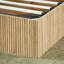 Structure de lit avec rangement relevable, lignes courbes en bois ondulé, rangement hydraulique / aucun sommier nécessaire-1253634909-1253634905