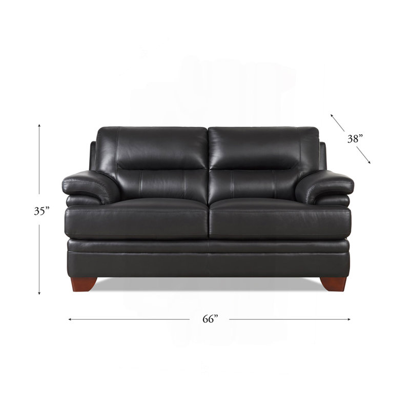 Causeuse en cuir