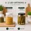 Lorentz Glass Kitchen Canister Set