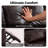 Manual Reclining Loveseat With Center Console, Cup Holders & Storage, Push-Back Recliner Sofa With Pillows For Living Room-226831569