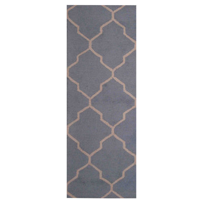 Wool Geometric Indoor Rug