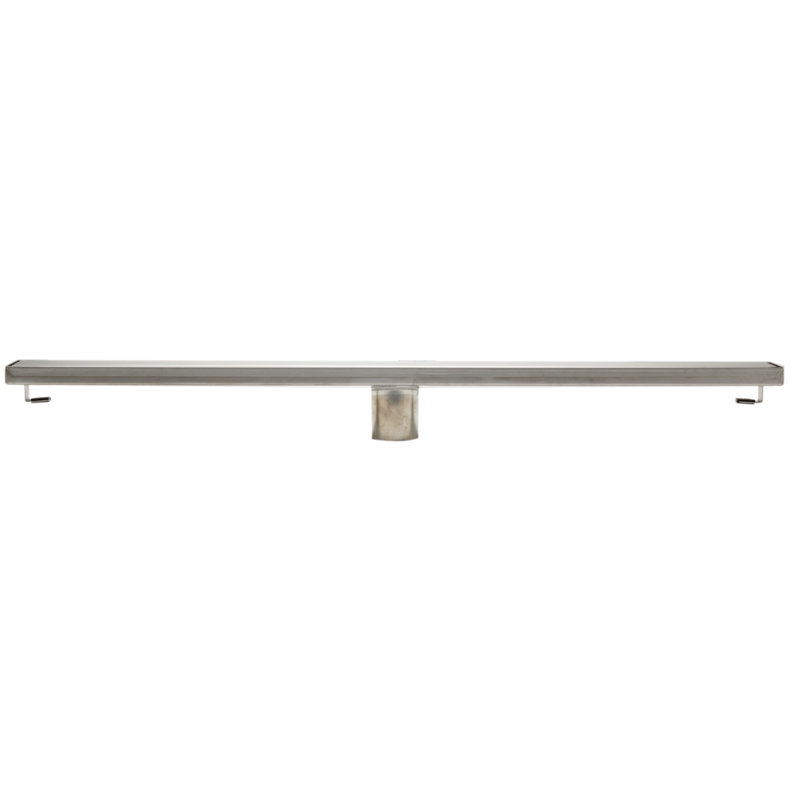 3'' W Grid, Brushed Stainless Steel