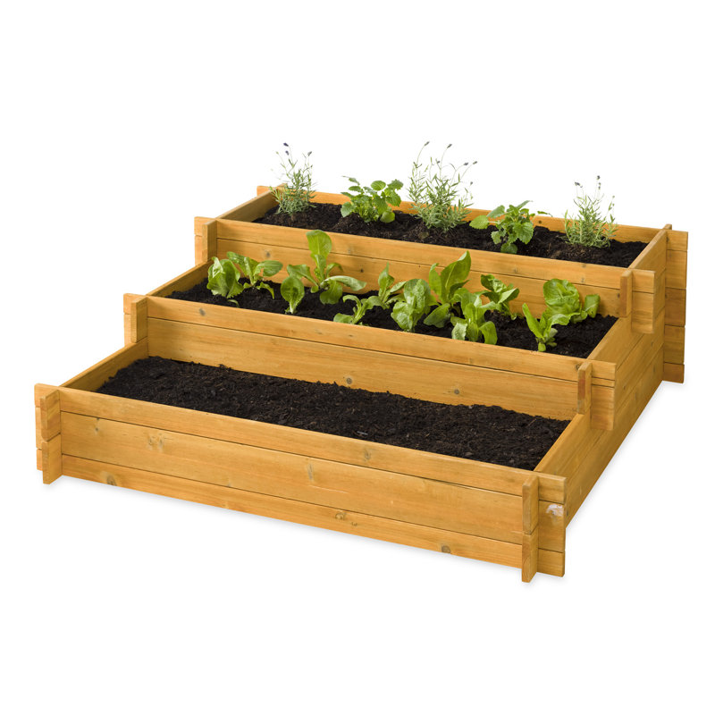 Tablette de jardin en bois