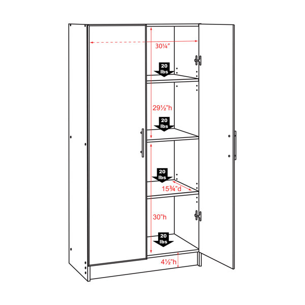 30 DRAWER TOOL PART BIN METAL STORAGE CABINET ORGANIZER COMPARTMENT 34 x 14  x 30 