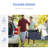 Navy Blue Outdoor Furniture, 2 Piece Rocking Chair Patio , Foldable For Porch, Camping, Balcony, With Supportive Chairs, & Folding In Blue, Strong
