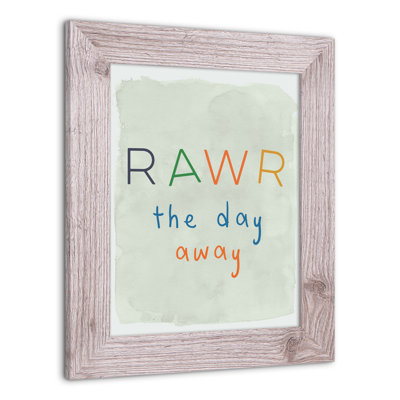 Roar The Day Away, art encadré