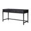 Bureau transitionnel simple à 3 tiroirs avec prises de courant 60 po Beryl-396499389