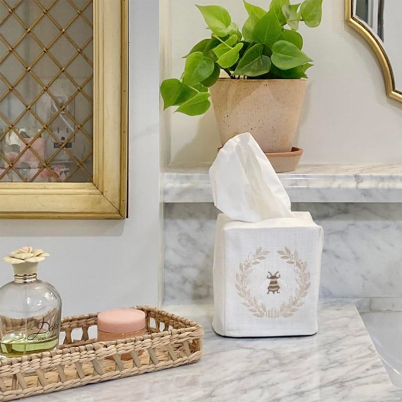 Housse pour boîte en tissu napoleon abeille