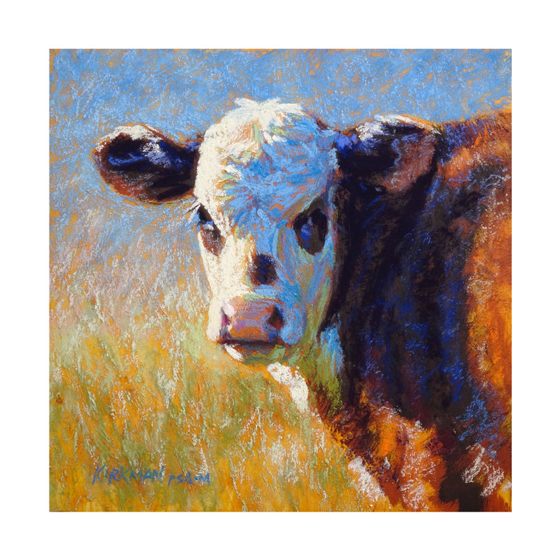 Art mural sur toile tendue - art mural «Spot» Rita Kirkman pour le salon, la chambre à coucher ou le bureau - 35 x 35