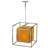 Aubreyonna 3 - Light Chrome Square/Rectangle Pendant