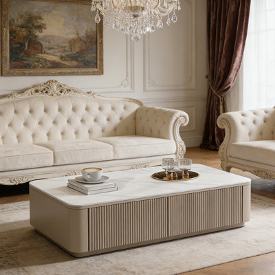 Table basse avec tiroir Luxury Rock