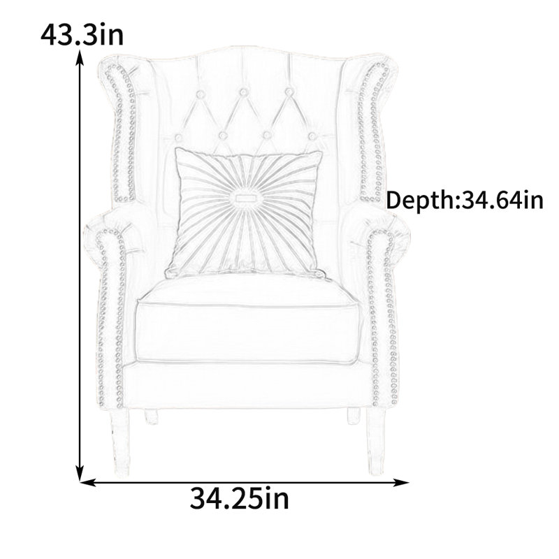 Fauteuil inclinable en similicuir Vonette, Similicuir bleu Graubert