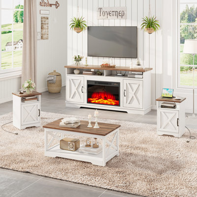 Chiara 5-piece Farmhouse Table Set