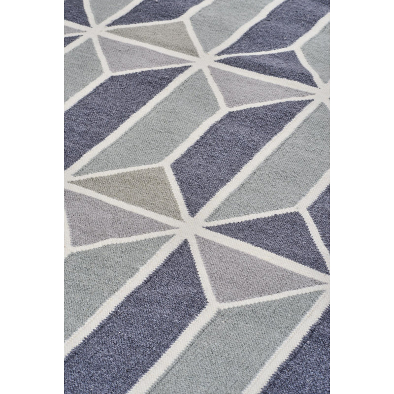 Geometric Hand Woven 160cm X 230cm Area Rug