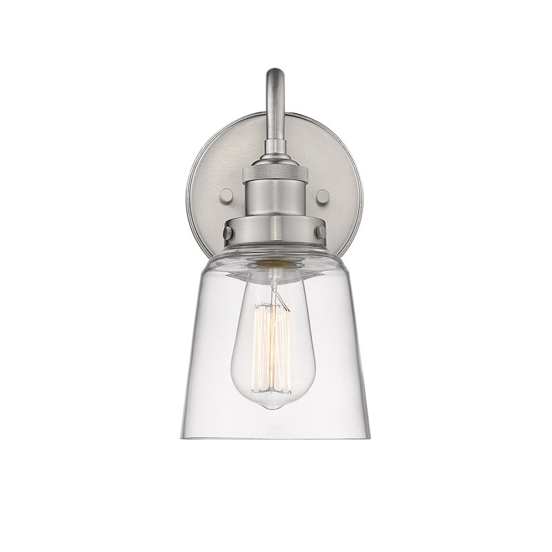 Ceresco Armed Sconce, Nickel