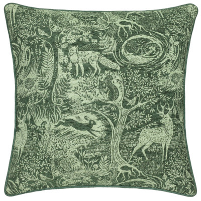 Winter Woods Square Cushion