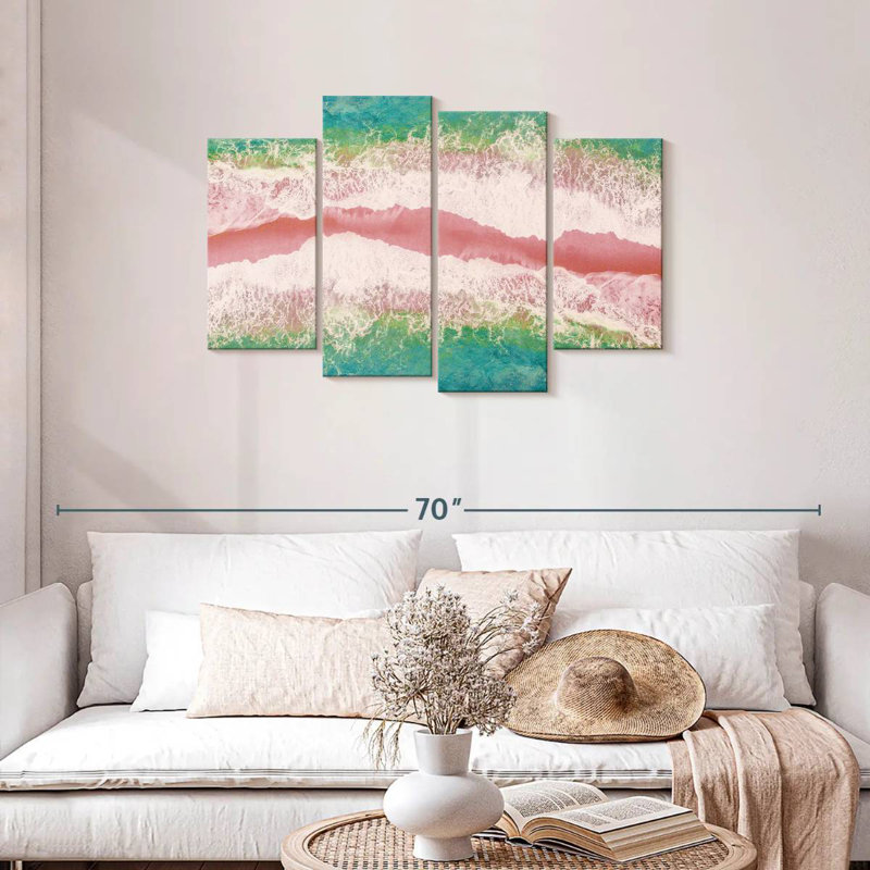 Gillard Pink Coastal Splash