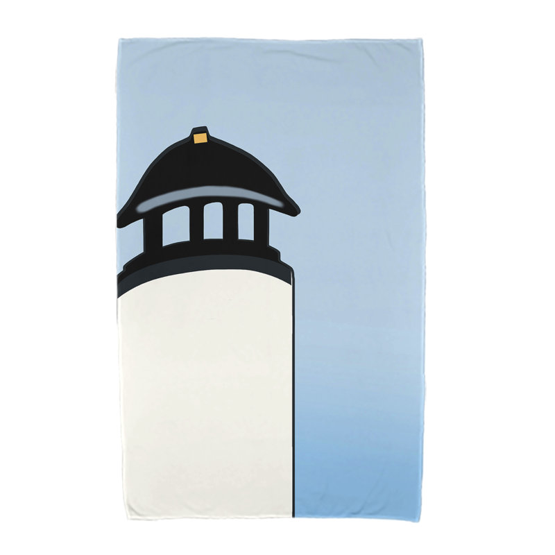 Hancock Beach Towel, White