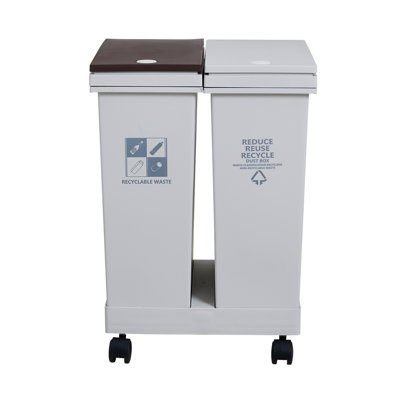 Plastic Touch Top Waste Bin