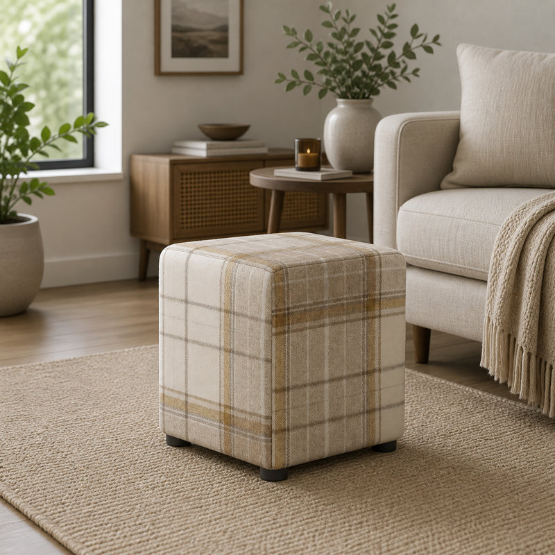 Manufactured Wood Accent Stool