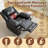 Manual Recliner Chair with Heating & Massage, 135° Adjustable with Storage for Living Room-2077849403