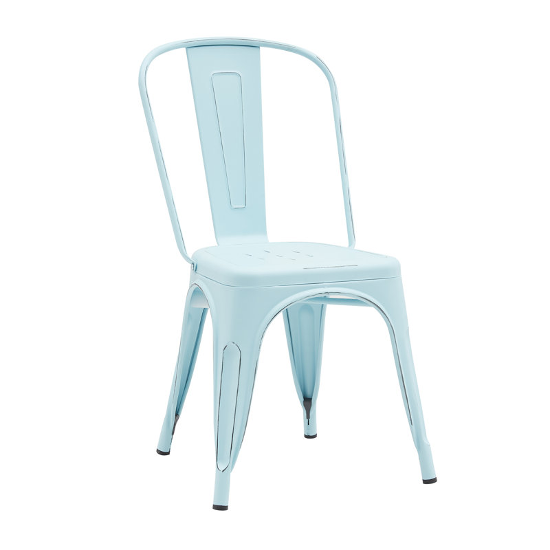 Chaise d'appoint Melien, Bleu