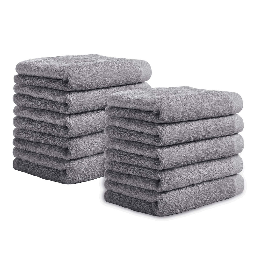 10 Packs Rayon From Bamboo Washcloths