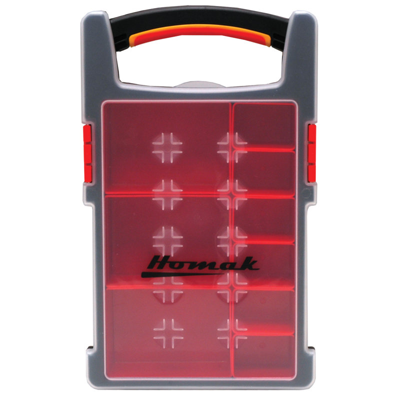 Rangement en plastique avec 9 bacs amovibles