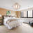 4-light Dimmable Bowl Chandelier
