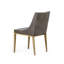 Sipra Mornant - Modern Grey & Brass Dining Chair