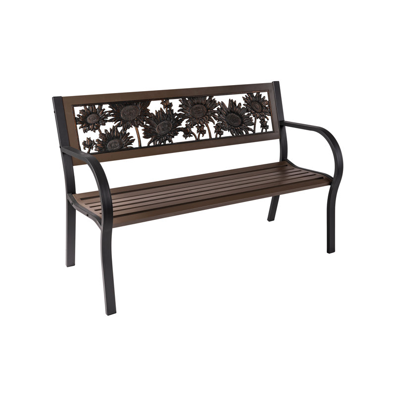 Banc de parc en acier Anoesti