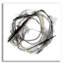  «Bumble Bee Flight 2» par Ethan Harper, art mural en verre acrylique, 12 po x 12 po