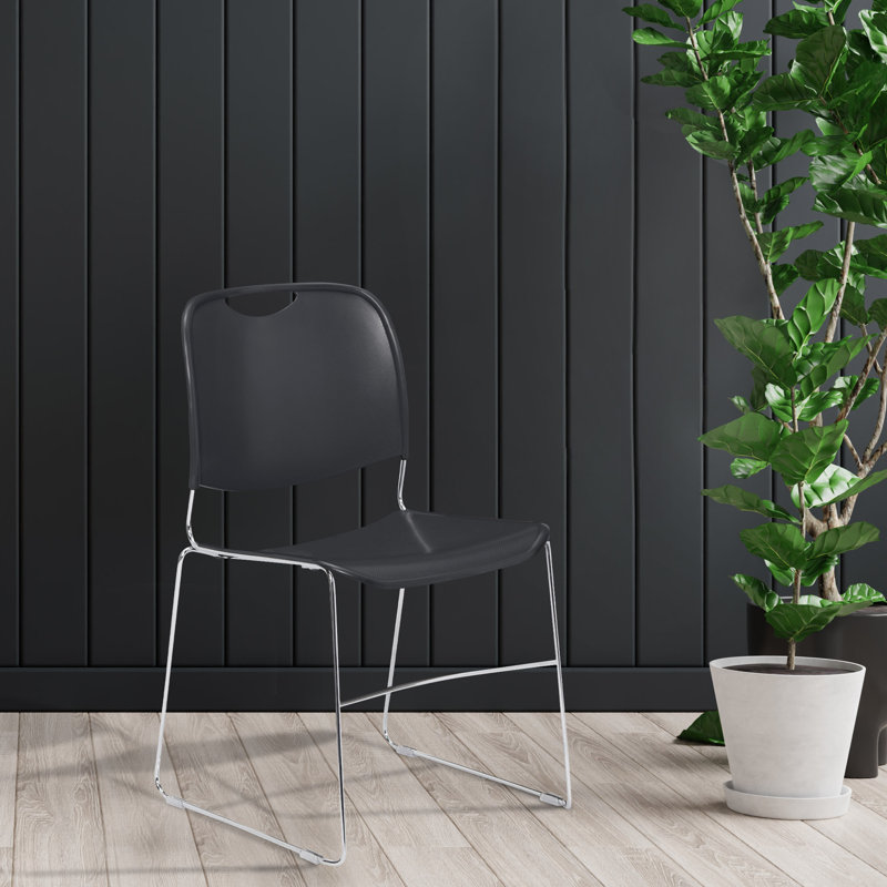 Chaise empilable en plastique NPS 8500 Series, Bronze industriel