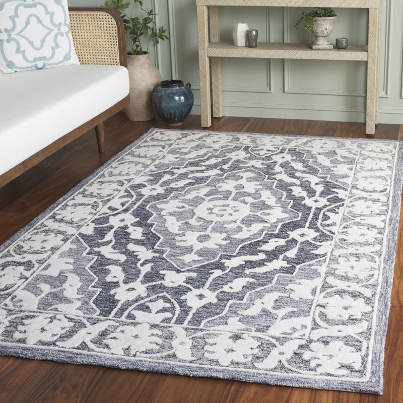 Metro 709 touffeté à la main 80% laine; Tapis oriental 20% coton, Rectangle 9 pi x 12 pi