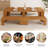 Haakon Kitchen Dining Table Set, 18"-118" Extendable Console Table with Bench(Table, 2 Benches)-122056452