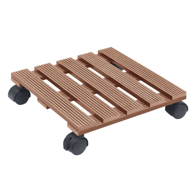 Titonka Caddy Plant Stand, Brown