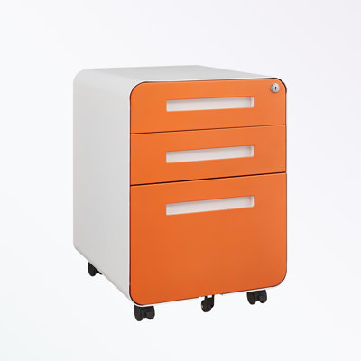 Mekala 15.75'' Wide 3 - Drawer Filing Accent