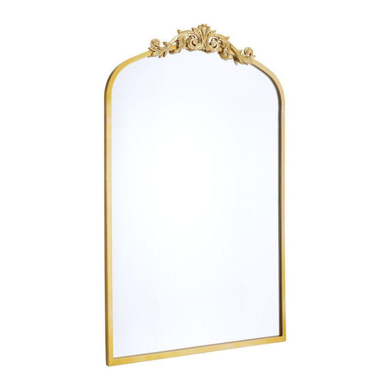 Dungonnell Iron Arch Mirror, 120cm H x 60cm W, Gold